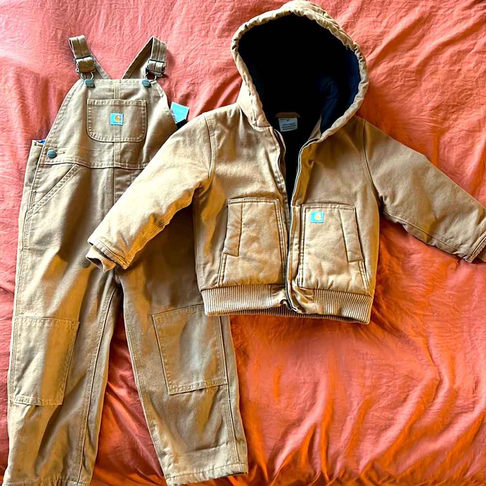 3T carhartt Jacket and Overalls
